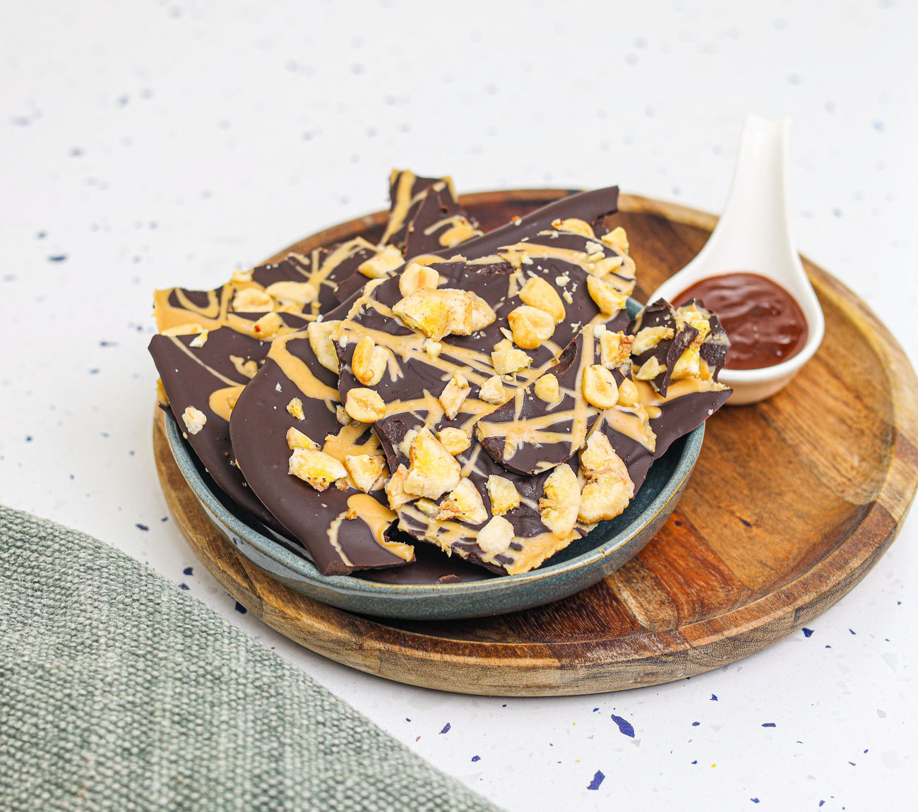 Peanut Butter Chocolate Bark Recipe