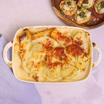 Peppered Turnip Gratin
