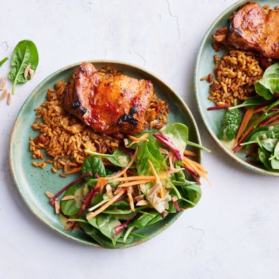 Peri-peri Chicken with Mediterranean Rice 