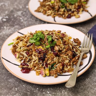 Persian Style Rice with Lamb