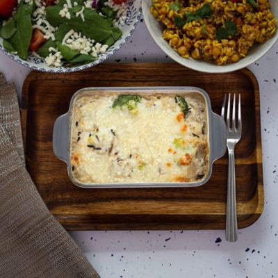 Mushroom & Broccoli Rice Casserole