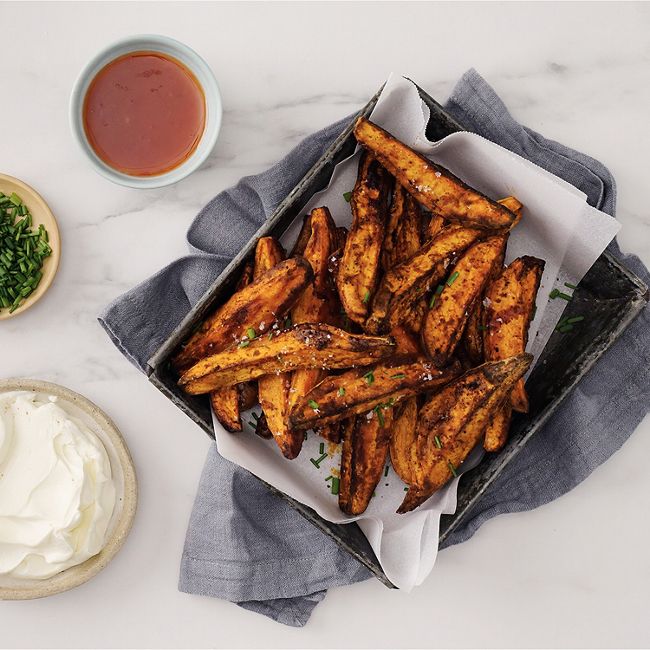 Air Fryer Sweet Potato Wedges