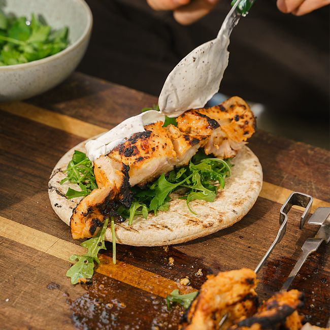 Sumac Chicken Kebabs