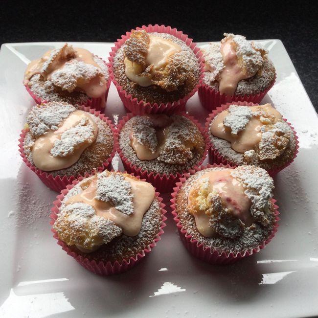 Strawberry Fairy Cakes