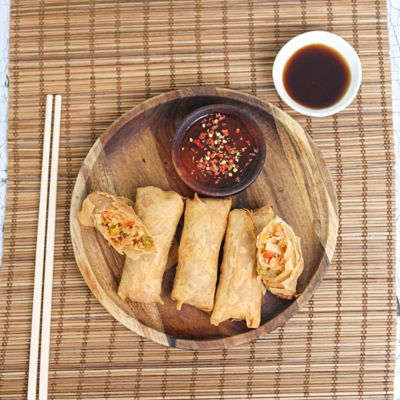 Chicken' & Noodle Spring Rolls