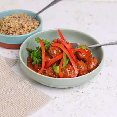 Plant Based Meatball Curry