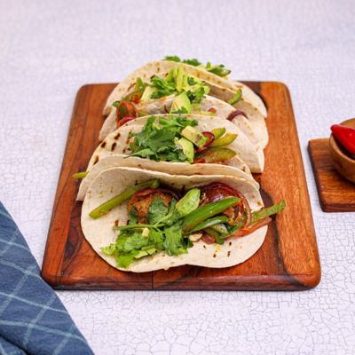 Plant Based Meatball Tacos