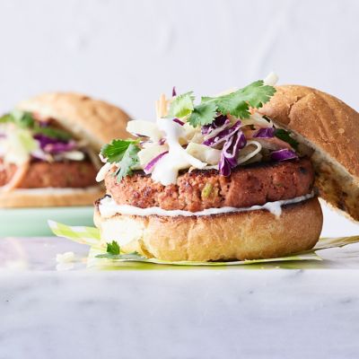 Plant-based Slaw Burger