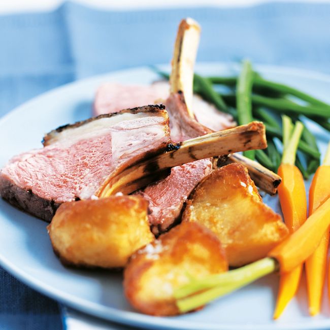 Glazed Rack Of Lamb