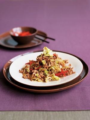 Pork & Chinese Leaves With Chilli