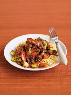 Pork With Ginger, Coriander & Soy