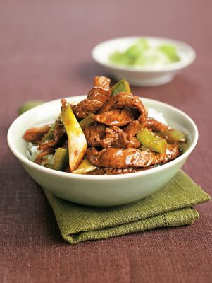 Pork With Honey & Ginger