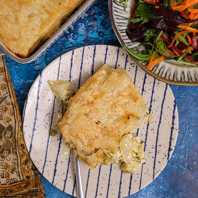 Potato & Leek Pies