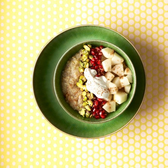 Ancient Grains Porridge With Pear
