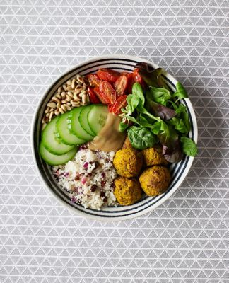 Cauliflower Rice Tabouli Bowl