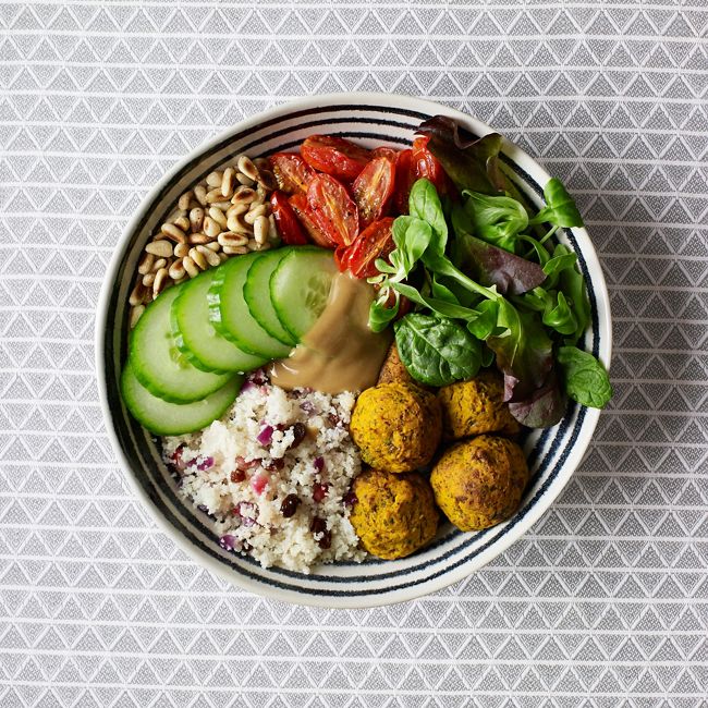 Cauliflower Rice Tabouli Bowl