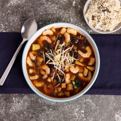 Prawn & Beansprout Chinese Hotpot