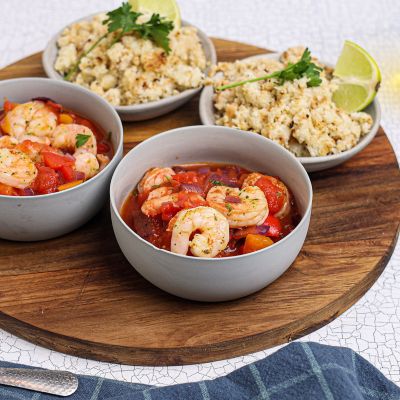 Prawn & Cauliflower Jambalaya