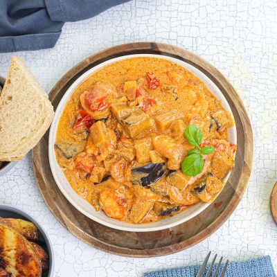 Prawn & Eggplant Curry