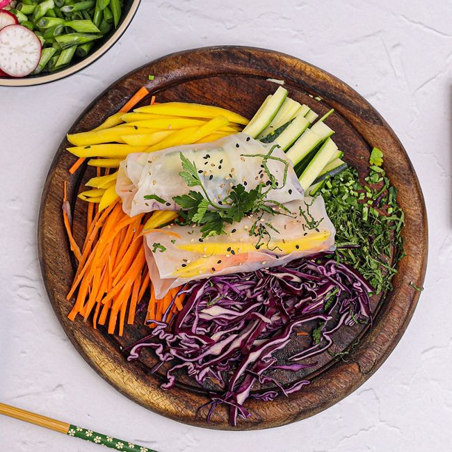 Prawn & Mango Summer Rolls