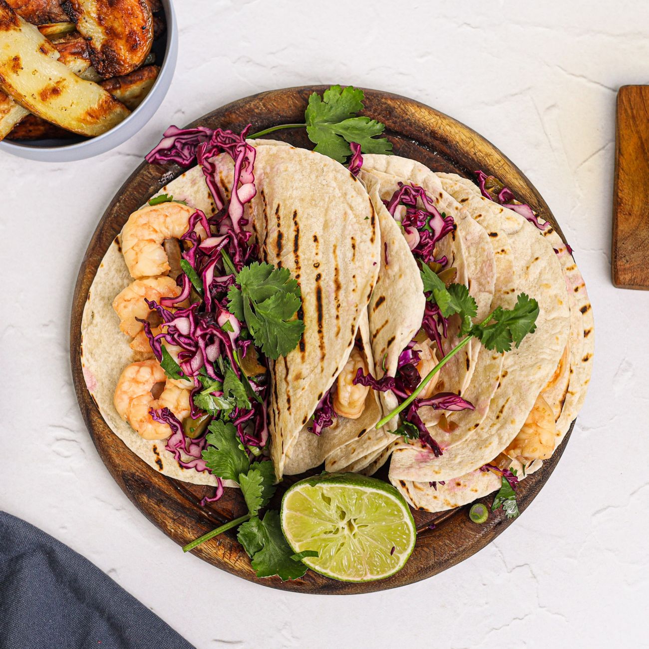 Prawn Tacos with Red Cabbage Slaw Recipe Woolworths