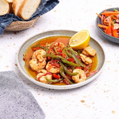Prawns Pil Pil with Capsicum