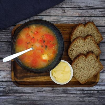 Pressure Cooker Root Vegetable Soup
