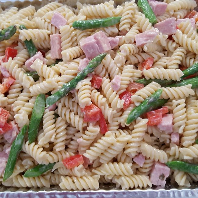 Asparagus & Ham Pasta Salad