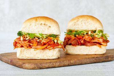 Pulled Jackfruit Sliders