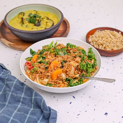 Pumpkin & Kale Dahl