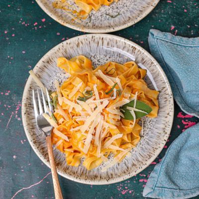 Pumpkin Fettuccine Alfredo