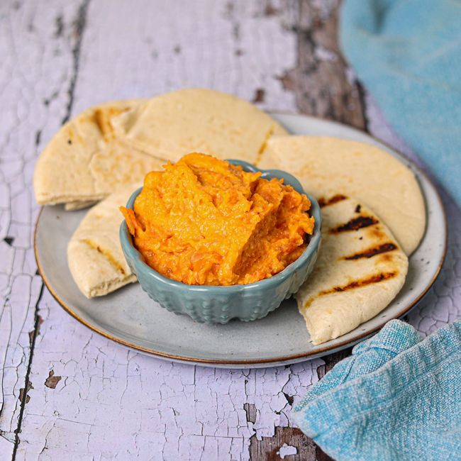 Pumpkin & Pomegranate Hummus 