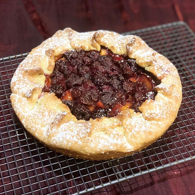 Cherry & Nectarine Pie