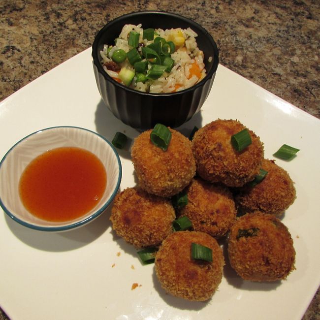 Potato Sweet Potato & Tuna Bites