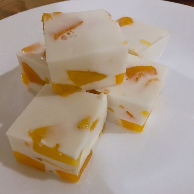 Mango Coconut Jelly