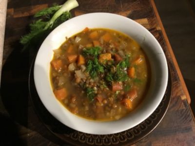 Lentil and Fennel Soup