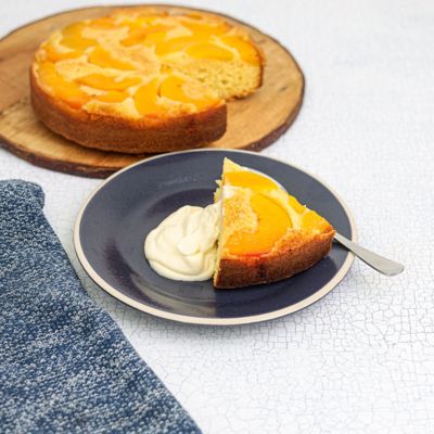 Quick Peach Dump Cake