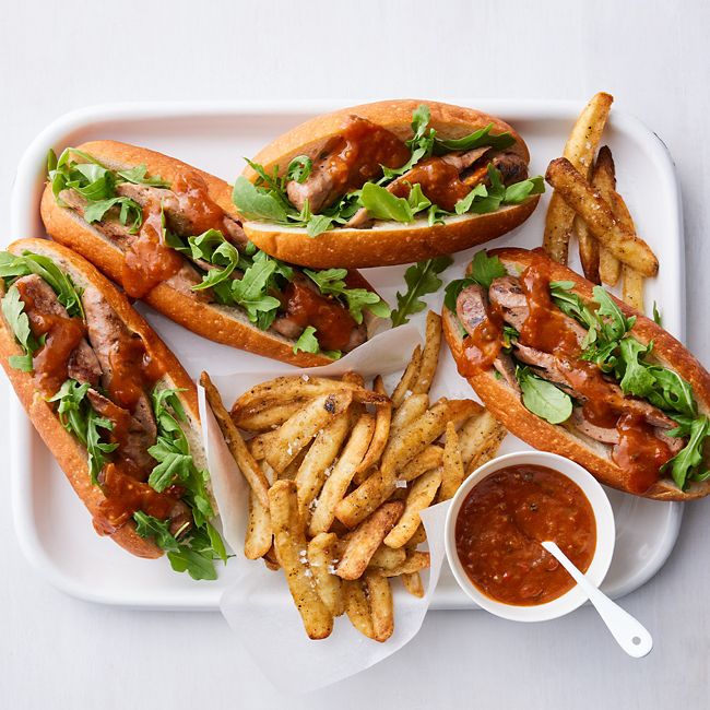 Quick Sausage Subs