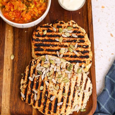 Quick Seeded Flatbreads