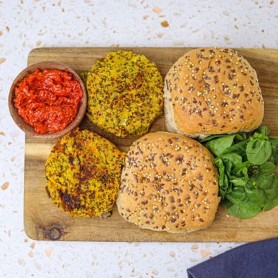 Quinoa & Butternut Burgers