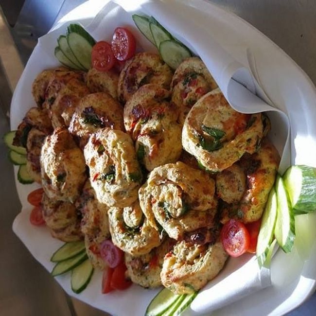 Mediterranean Savoury Scrolls