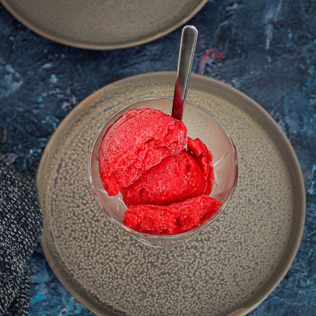 Raspberry & Strawberry Sorbet