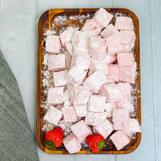 Raspberry & Vanilla Marshmallows