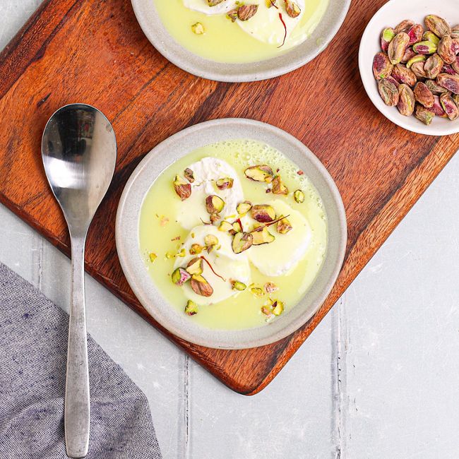 Ricotta Rasamalai