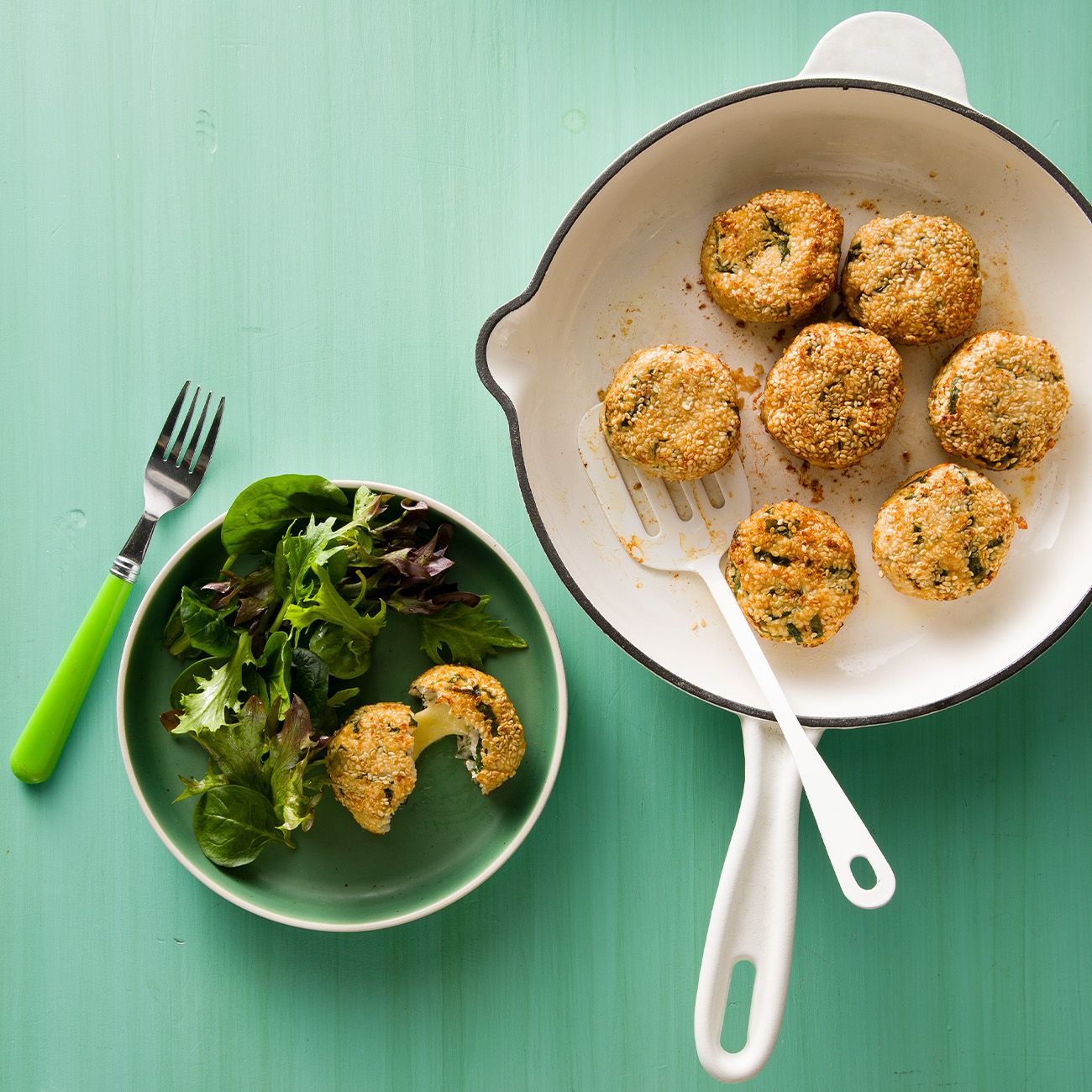 Healthier rissole pockets