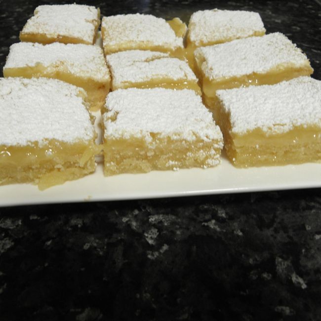 Lemon Delicious Slice