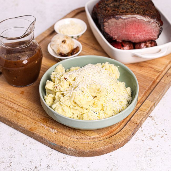 Roast Garlic & Parmesan Mash