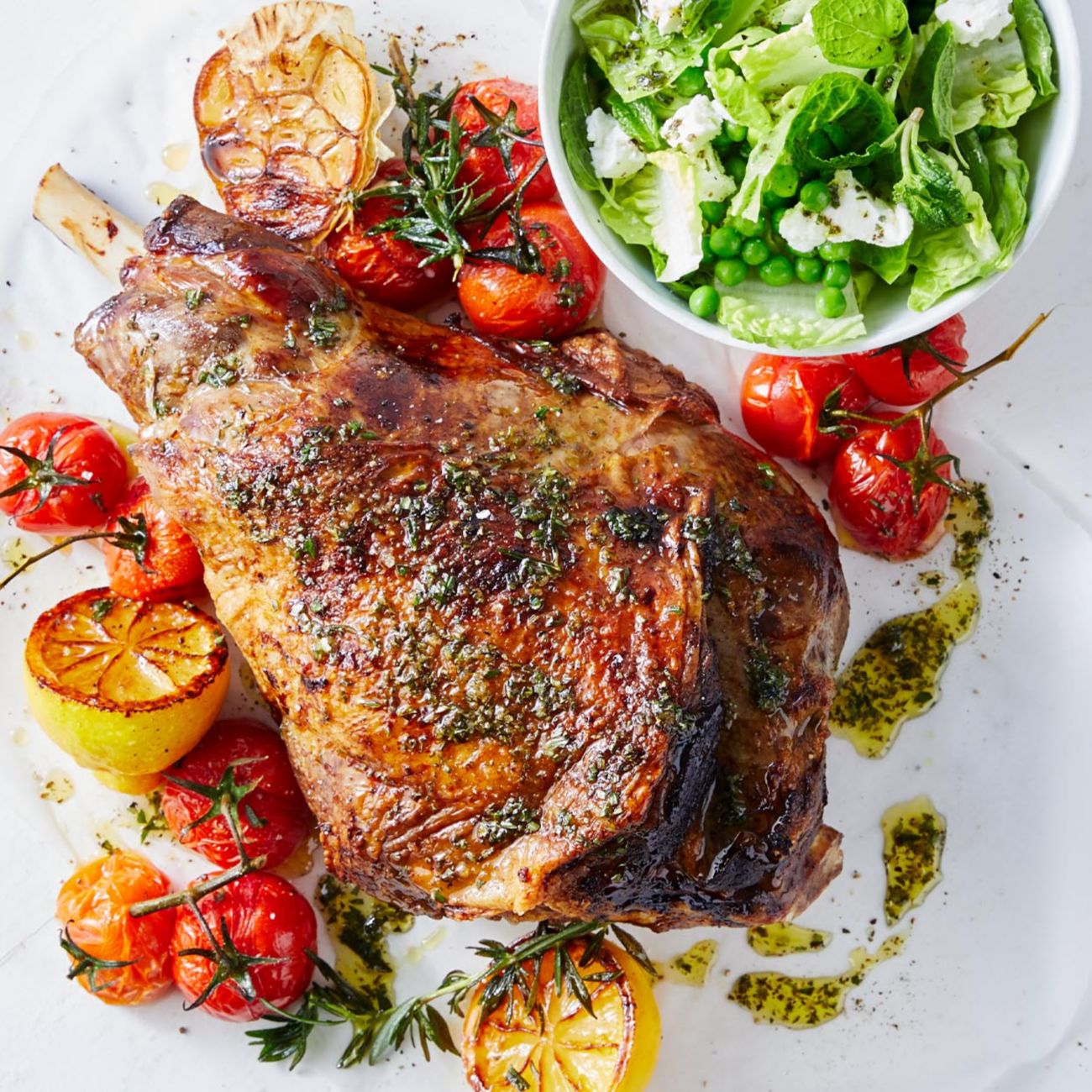 Roast lamb