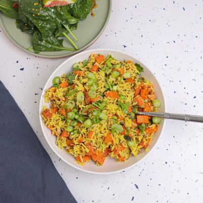 Roasted Carrot, Cumin & Orange Rice Salad