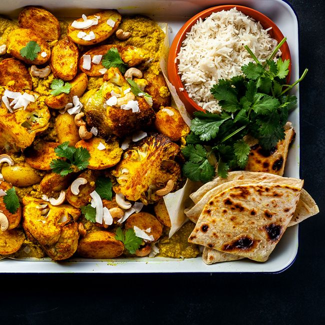 Roasted Cauliflower Curry